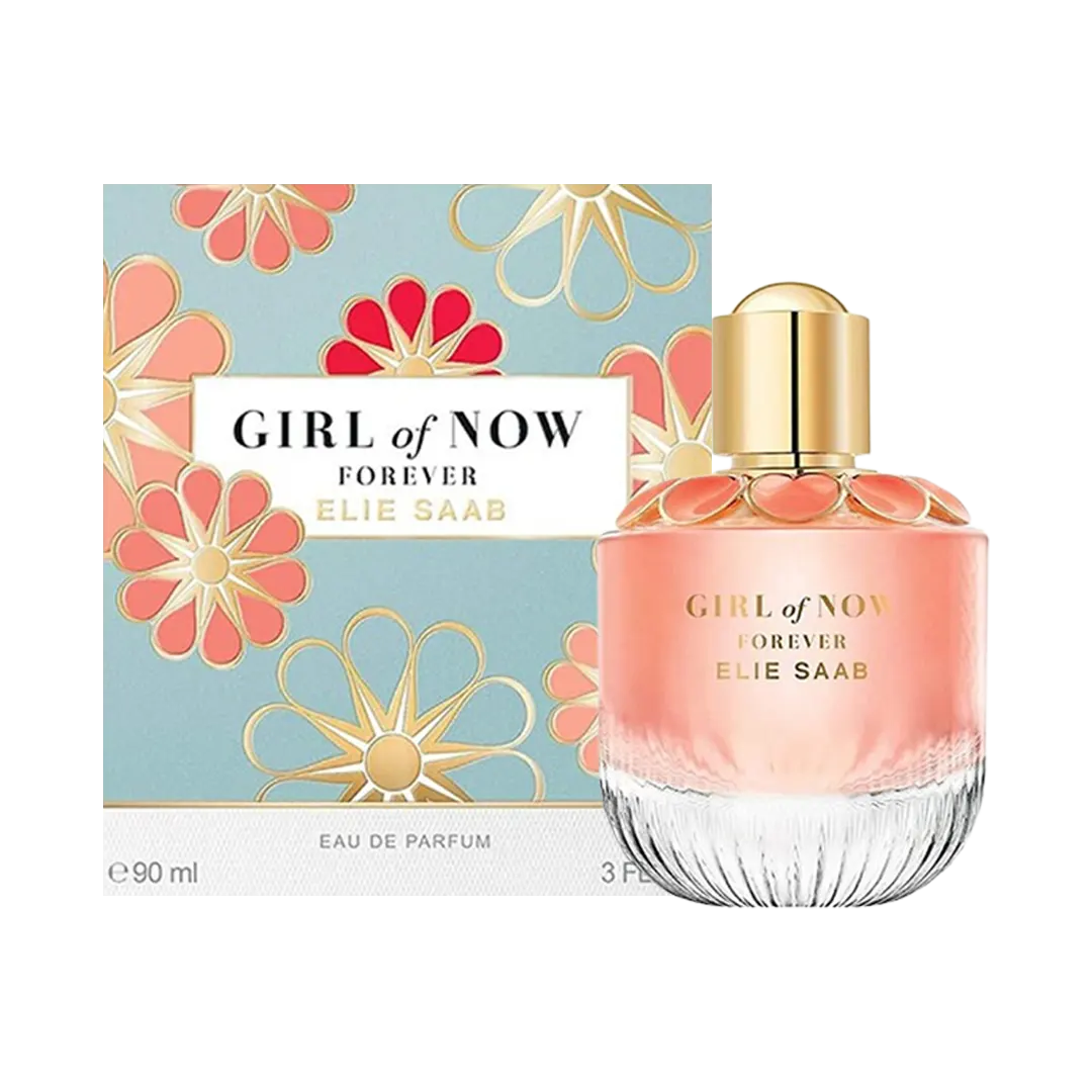 Elie Saab Girl Of Now Forever Eau De Parfum Pour Femme - 90ml - Medaid