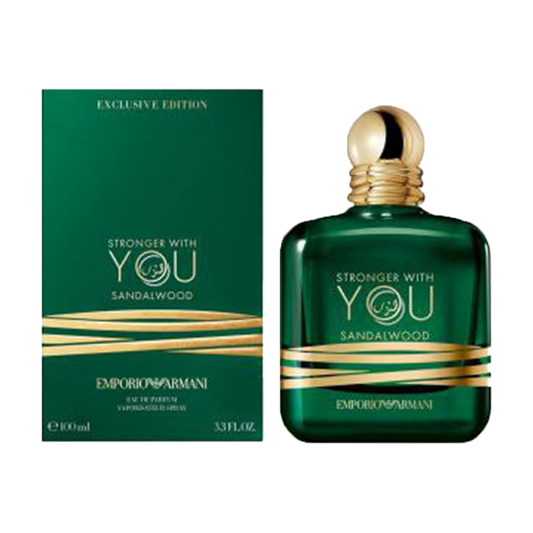 Emporio Armani Stronger With You Sandalwood Eau De Parfum Pour Homme - 100ml - Medaid