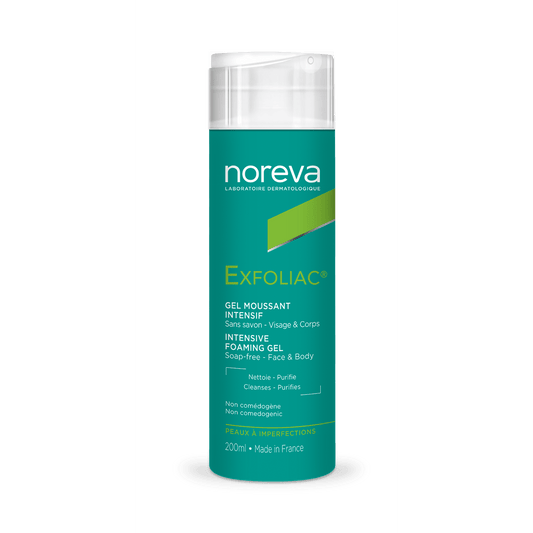 Noreva Exfoliac Intensive Foaming Gel - 200 ml - Medaid - Lebanon