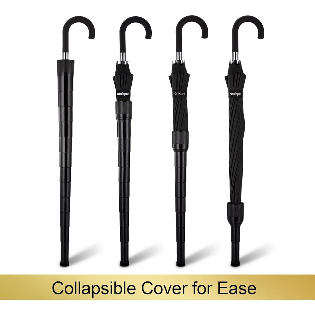 Heavy Duty Umbrella (Black) - Medaid International