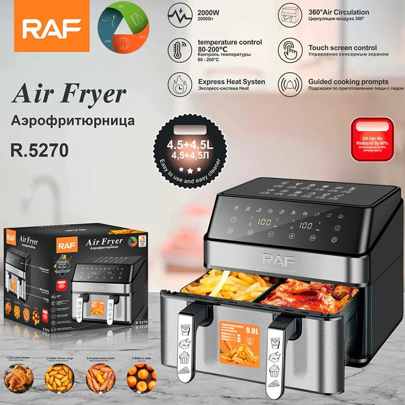 Raf Air Fryer 4.5L + 4.5L R5270 - Medaid International