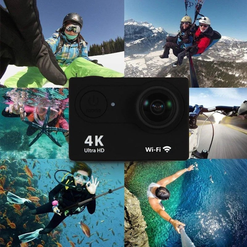HD Waterproof Sport Action Camera 1080P/60FPS WiFi 2.0" 170D - Medaid International