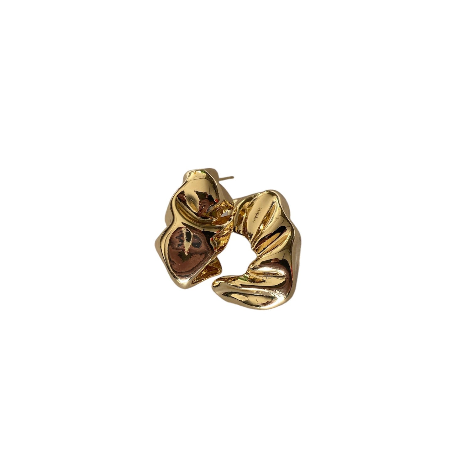 Golden purr earrings accessory #4029 - Medaid International