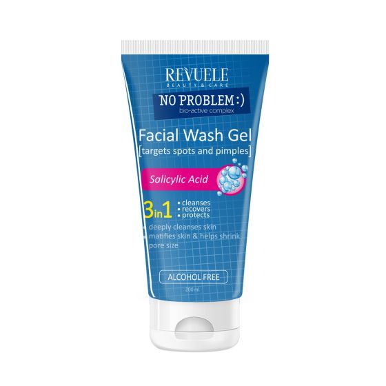 No Problem Facial Washing Gel Anti-acne & Pimples With Salicylic Acid - Medaid