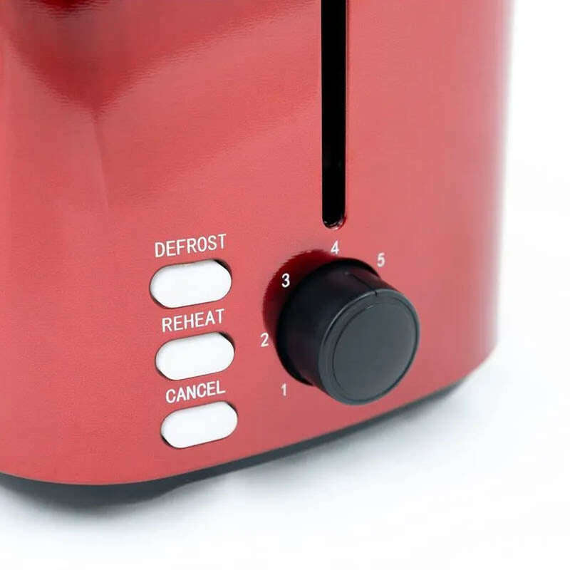 Red Slice Toaster 800w - Medaid International