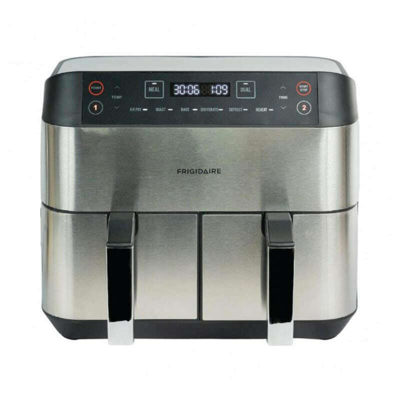 8L Dual Basket Electric Air Fryer 2460W - Medaid International