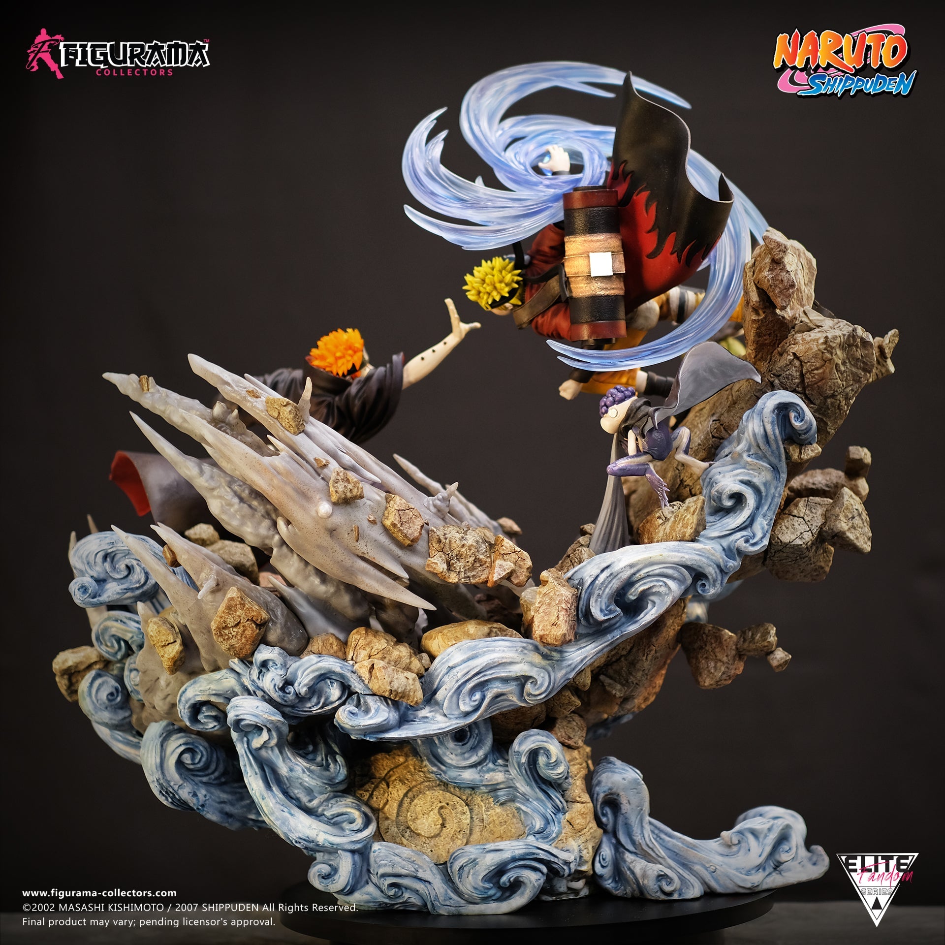 Naruto vs. Pain Elite Fandom Statue By Figurama - Medaid International