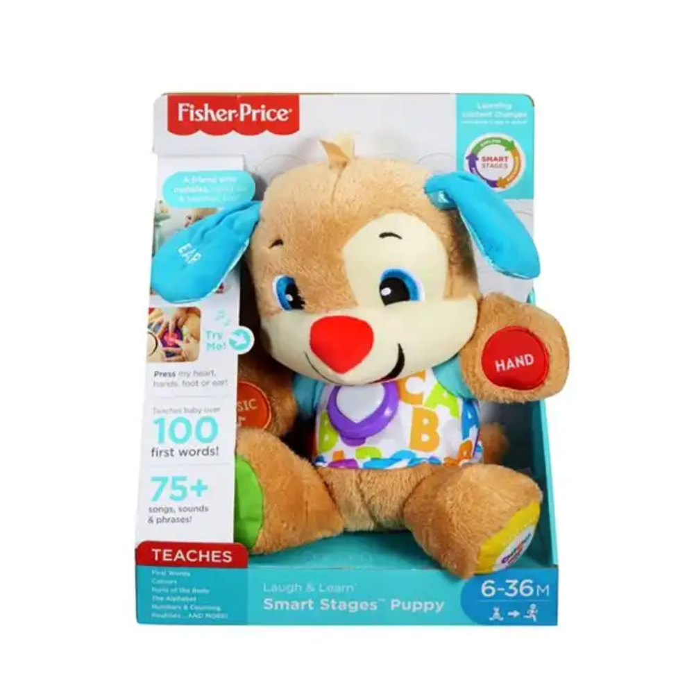 Fisher Price Laugh & Learn First Words Puppy - English By Mattel - Medaid International