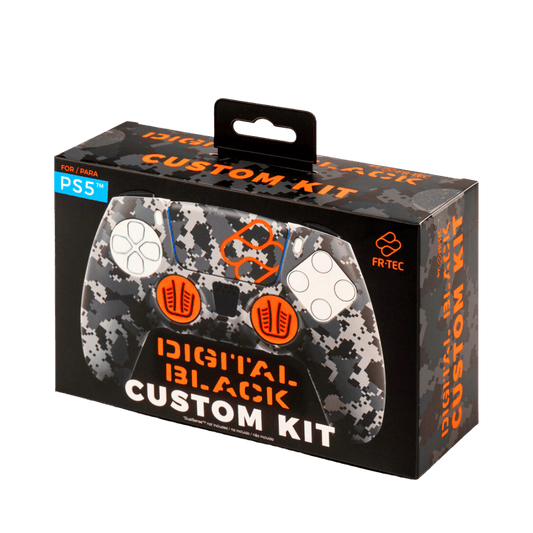 PS5 Custom Kit Camo Digital Black - Medaid International