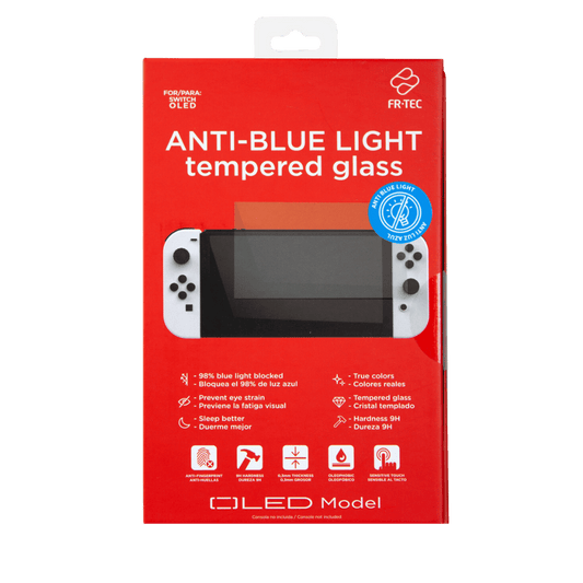 Nintendo Switch Oled Anti Blue Light Tempered Glass Screen Protector - Medaid International