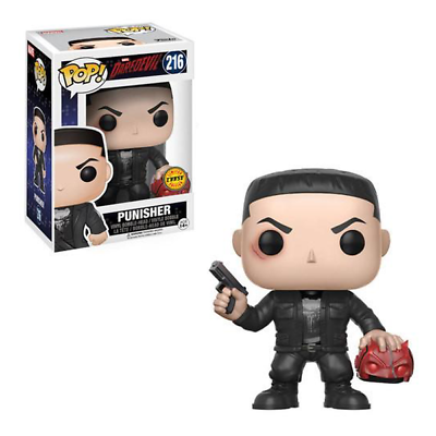 Pop! Marvel: Daredevil TV - Punisher w/chase - Medaid International