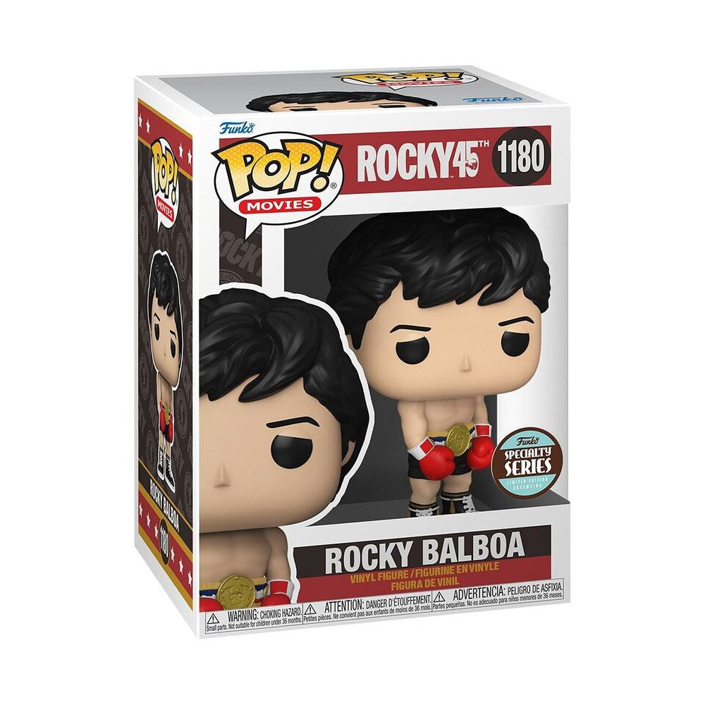 Pop! Movies: Rocky 45th - Rocky with Gold Belt (Exc) - Medaid International
