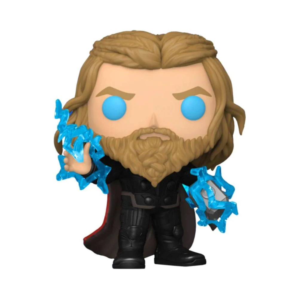 Funko Exc :  Marvel Avengers: End Game - Thor with Thunder (Chase) (Glow in the Dark) - Medaid International