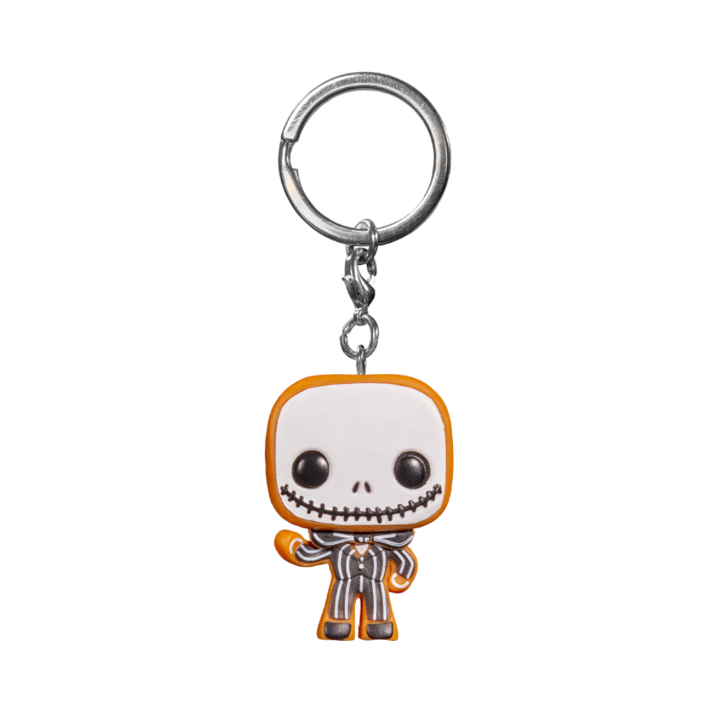 Funko Keychain : The Nightmare Before Chrismas - Jack Skellington (Ginger Bread) - Medaid International