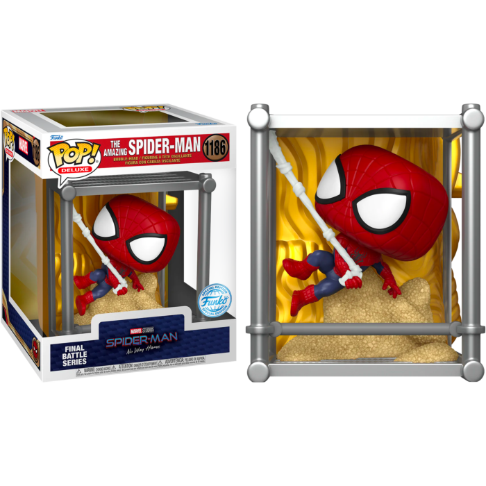 Funko Pop Deluxe : Marvel Spider-Man No Way Home Build - A - Scene - Medaid International