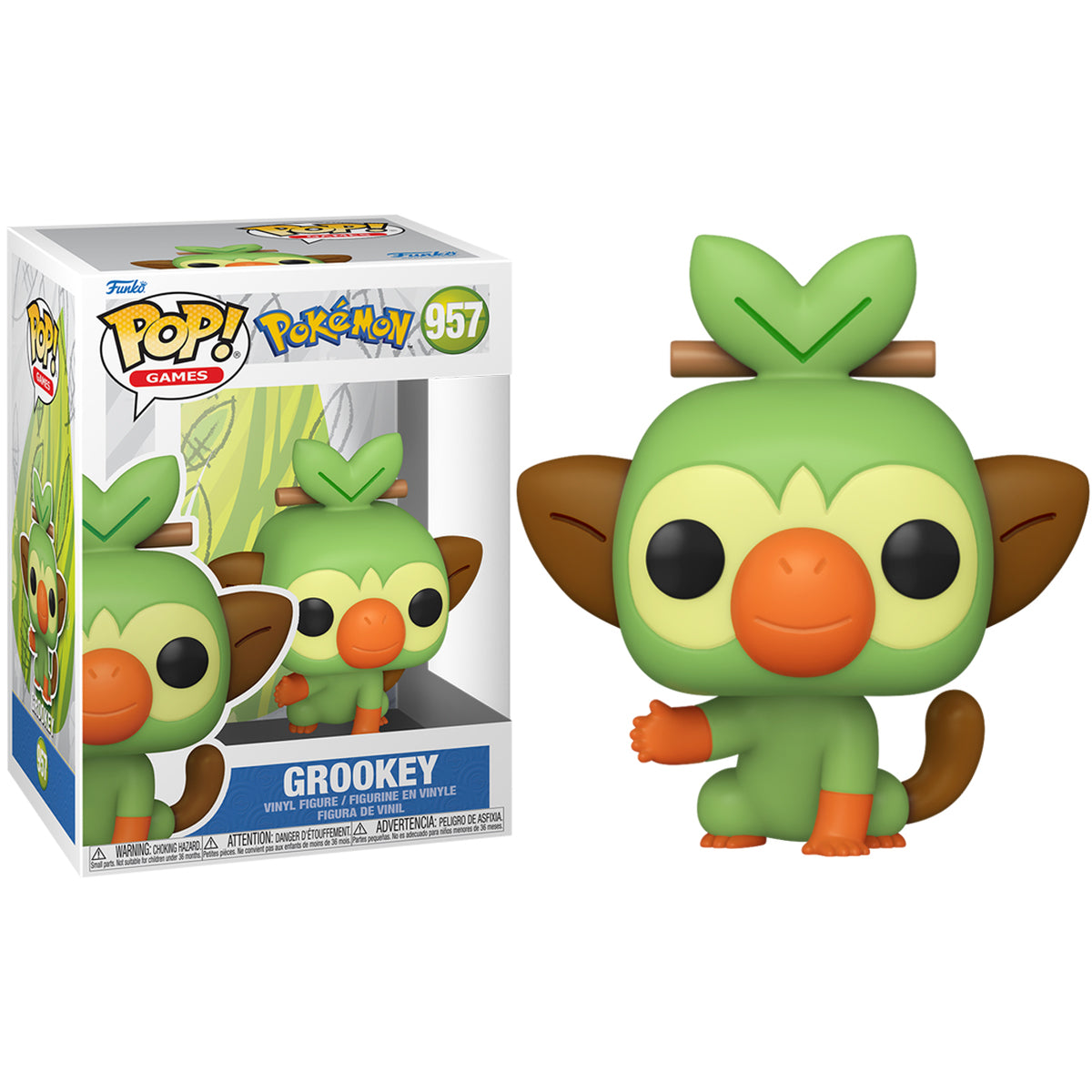 Pop! Games: Pokemon - Grookey (EMEA) - Medaid International