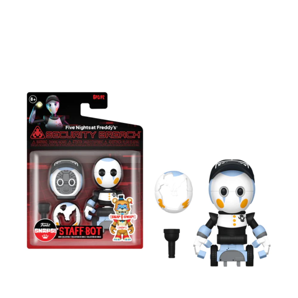 Funko Snap! Games: Five Nights at Freddy - RR Security Staff Bot - Medaid International