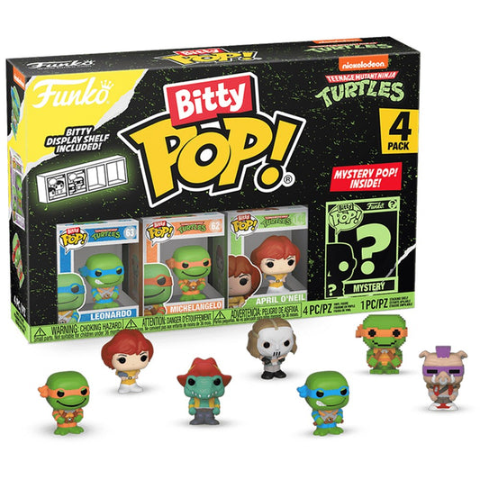 Funko Bitty Pop! Tv: Teenage Mutant Ninja Turtle - Leonardo 4pk - Medaid International