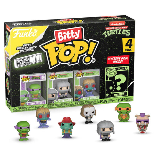 Funko Bitty Pop! Tv: Teenage Mutant Ninja Turtle - Donatello 4pk - Medaid International
