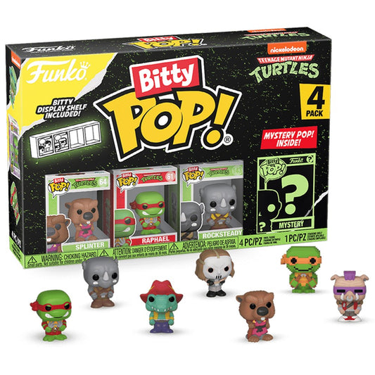 Funko Bitty Pop! Tv: Teenage Mutant Ninja Turtle - Splinter 4pk - Medaid International