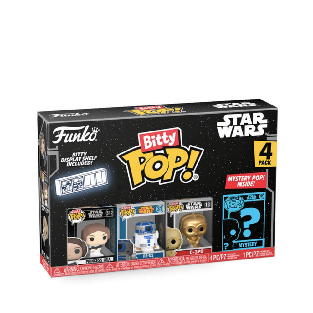 Funko: Bitty Pop! Star Wars: Leia 4pk - Medaid International
