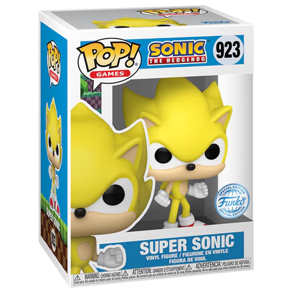 Pop! Games: Sonic - Super Sonic (Exc) (CHANCE OF CHASE) - Medaid International