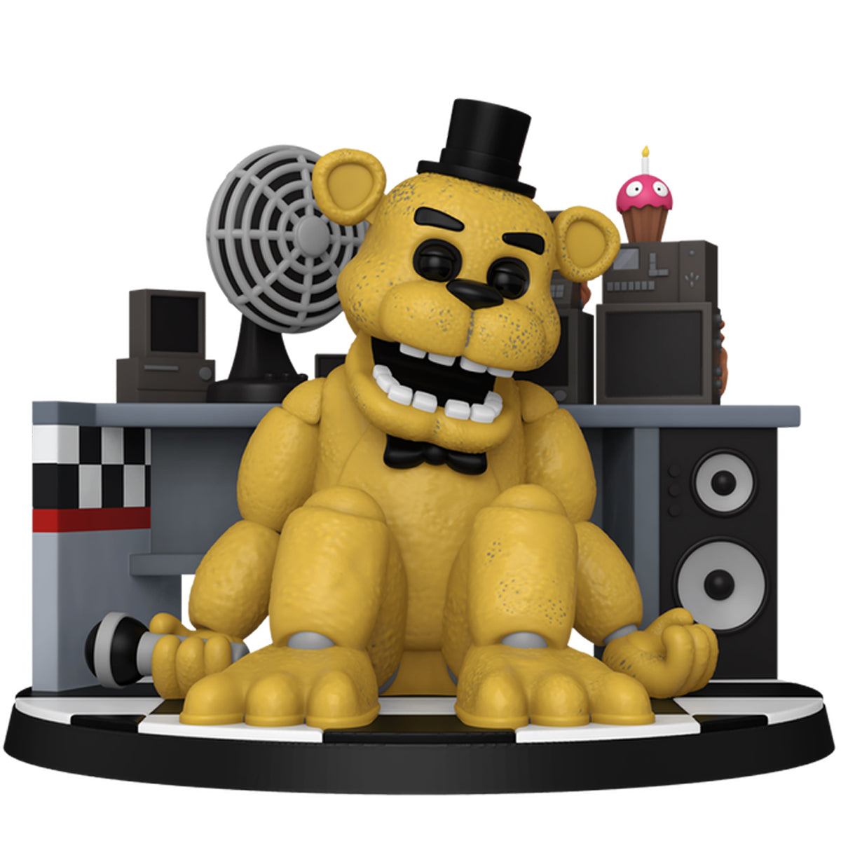 Funko Statue! Games: Five Nights at Freddy - Golden Freddy - Medaid International