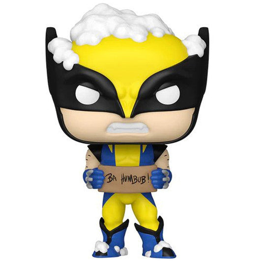 Pop! Marvel: Holiday - Wolverine with Sign - Medaid International