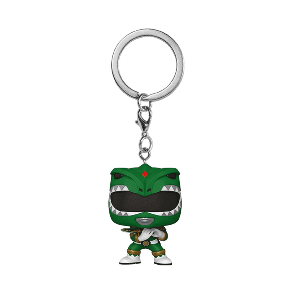Funko : Keychain - Mighty Morphin Power Ranger 30th - Green Ranger - Medaid International