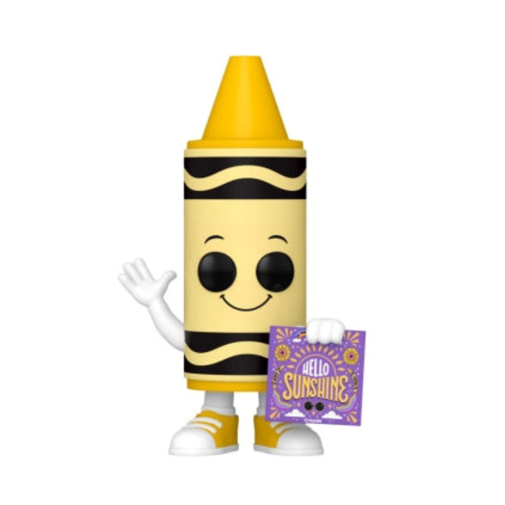 Funko : Ad Icons: Crayola - Yellow Crayon (Kindness) - Medaid International