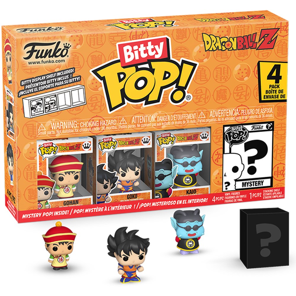 Funko Bitty Pop! Animation: Dragon Ball - Gohan 4pk - Medaid International