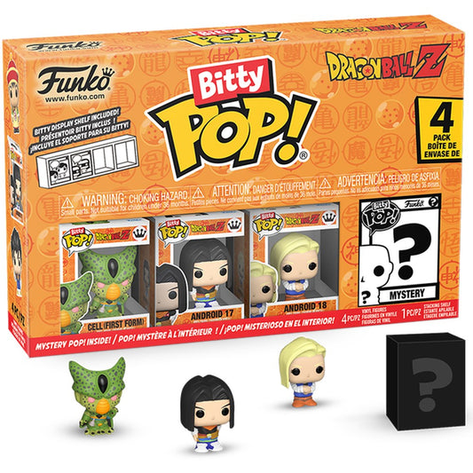 Funko Bitty Pop! Animation: Dragon Ball - Cell (First Form) 4pk - Medaid International