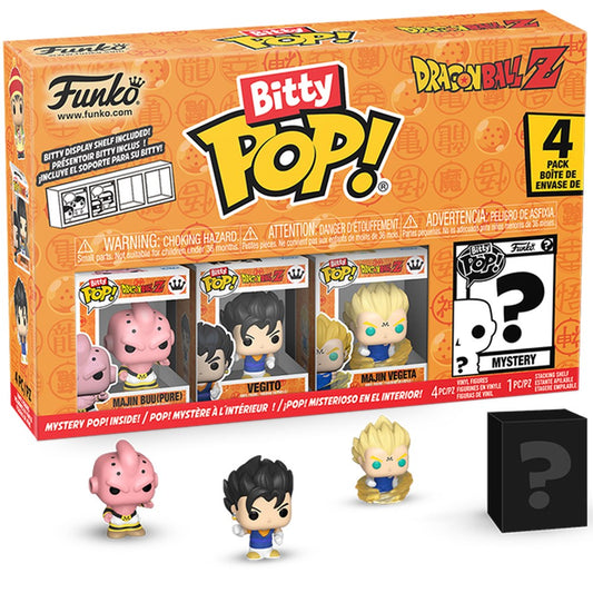 Funko Bitty Pop! Animation: Dragon Ball - Kid Buu 4pk - Medaid International