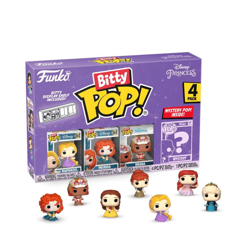 Funko Bitty Pop! Disney: Disney Princesses - Rapunzel 4pk - Medaid International