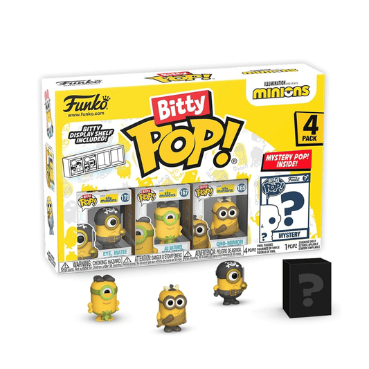 Bitty Pop! Animation: Minions - Eye Matie 4pk - Medaid International