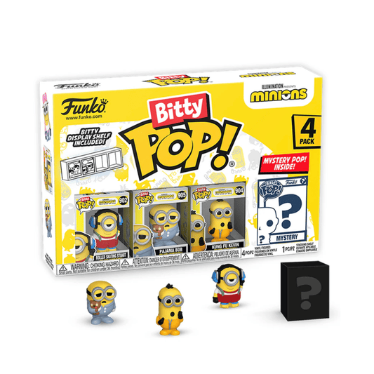 Bitty Pop! Animation: Minions - Roller Skating Stuart 4pk - Medaid International