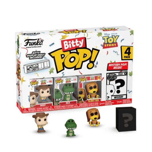 Bitty Pop! Disney: Toy Story - Woody 4pk - Medaid International