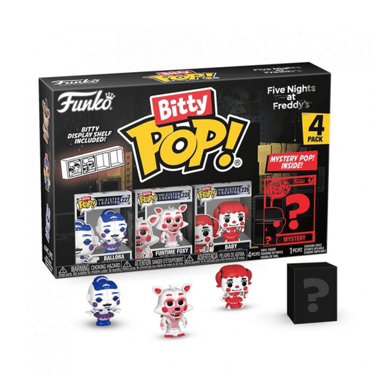 Bitty Pop! Games: Five Nights at Freddy's - Ballora 4PK - Medaid International