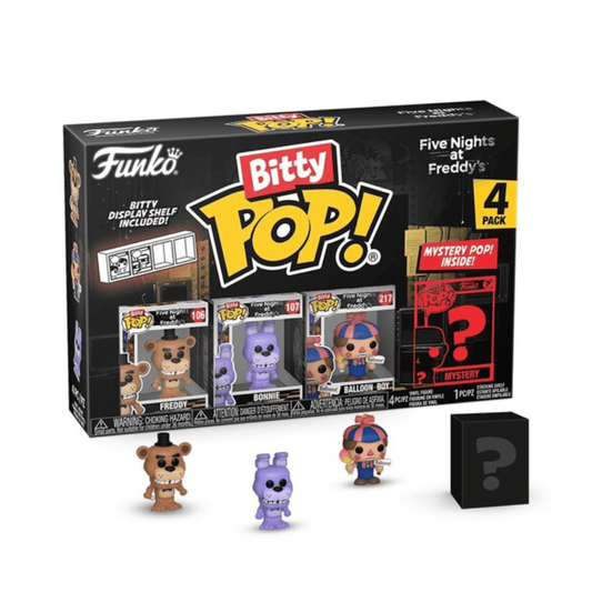 Bitty Pop! Games: Five Nights at Freddy's - Freddy 4PK - Medaid International