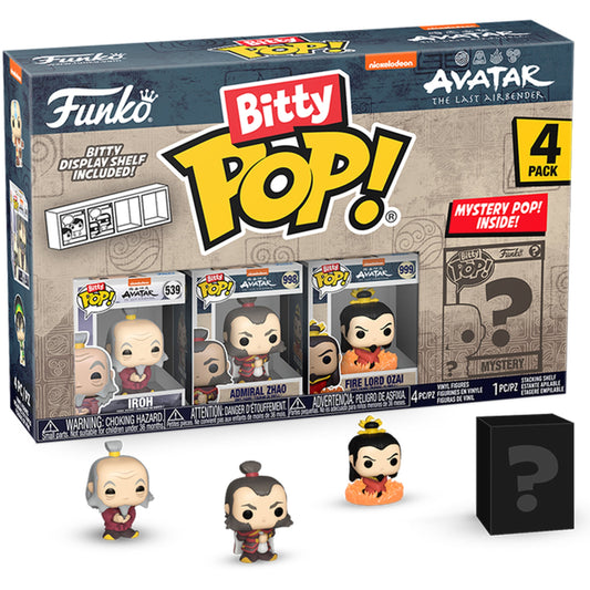 Bitty Pop! Animation: Avatar: The Last Airbender - Iroh 4pk - Medaid International
