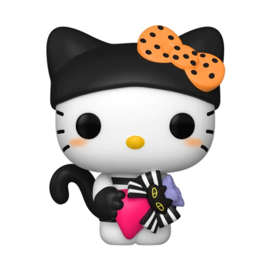 Funko: Pop! Sanrio: Hello Kitty - Hello Kitty with Gift (BLK) - Medaid International