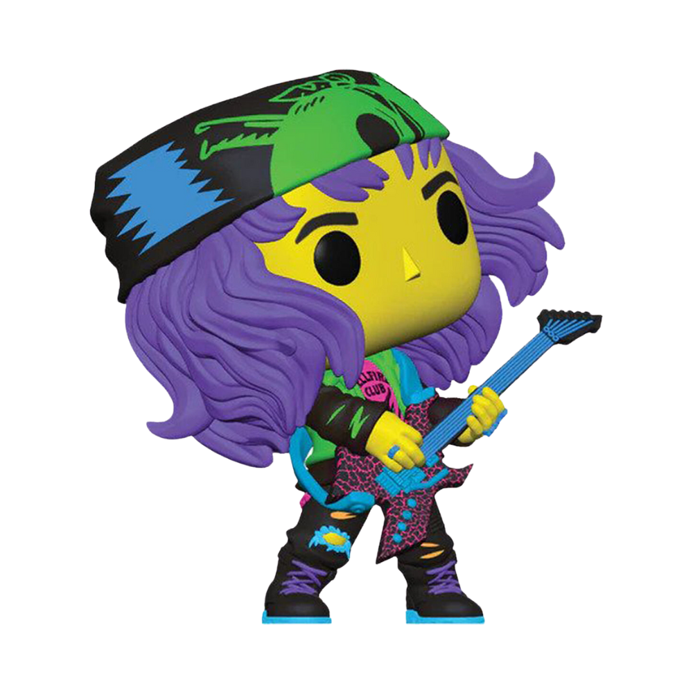 Funko Pop! Tv: Stranger Things S4 - Hunter Eddie with Guitar (BLKLT)(Exc) - Medaid International