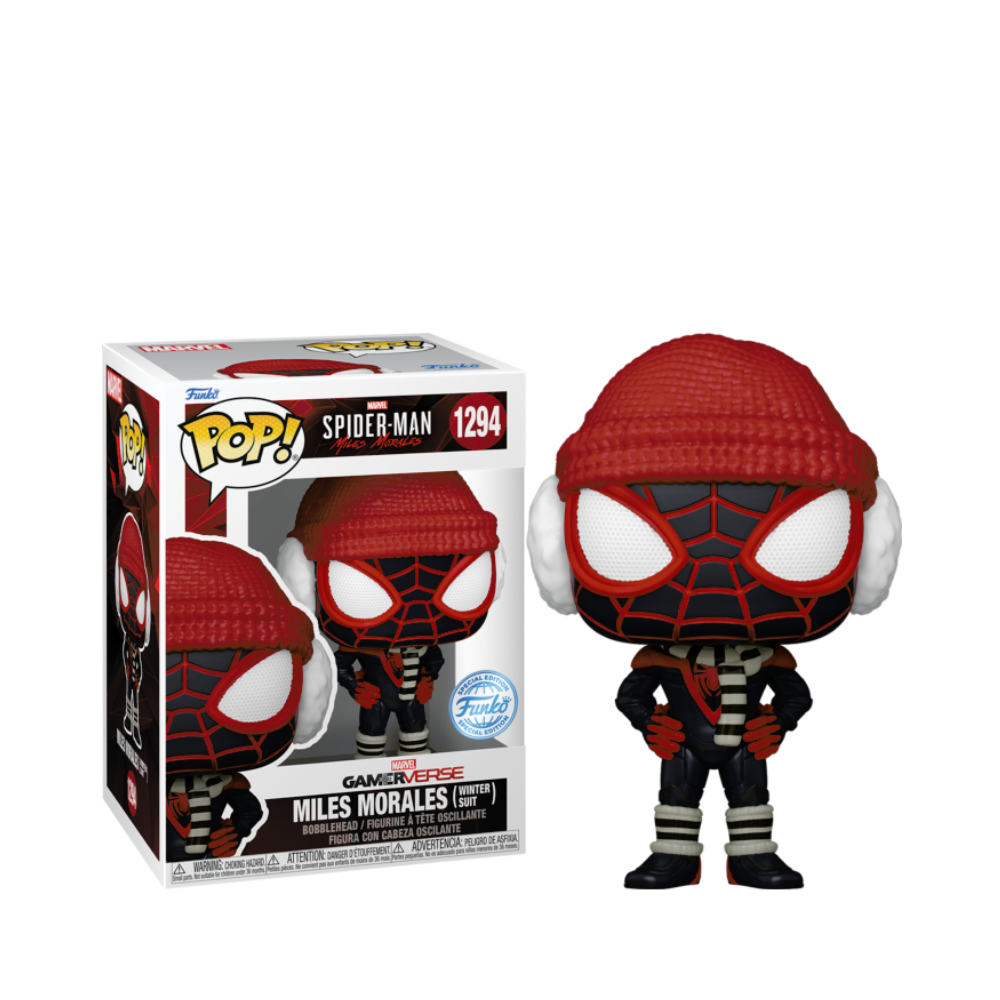 Pop! Marvel: Miles Morales - Winter Miles (Exc) - Medaid International