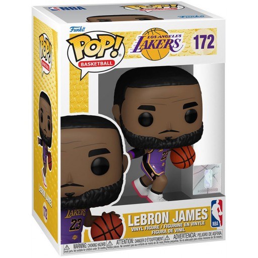 Pop! Basketball: NBA Lakers - LeBron James - Medaid International