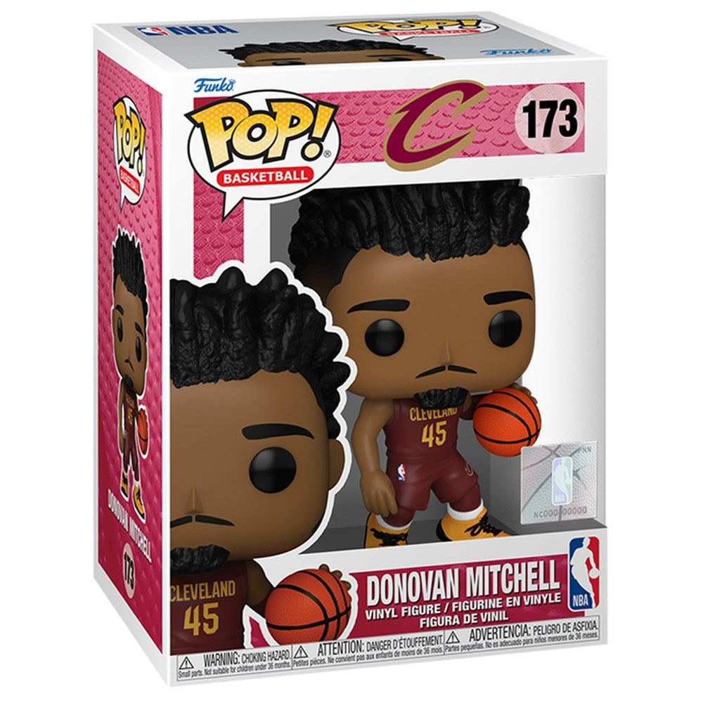 Pop! Basketball: NBA Cavs - Donovan Mitchell - Medaid International