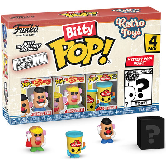 Funko Bitty Pop! Icons: Retro Toys - Mr. Potato Head 4pk - Medaid International