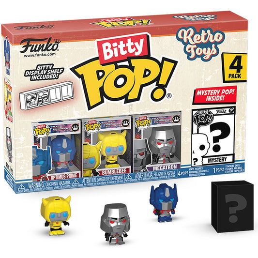 Funko Bitty Pop! Icons: Retro Toys - Transformers 4pk - Medaid International