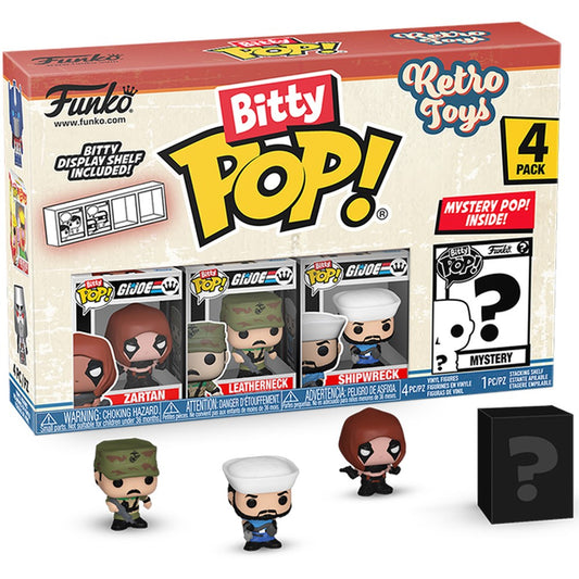 Funko Bitty Pop! Icons: Retro Toys - GI Joe 4pk - Medaid International