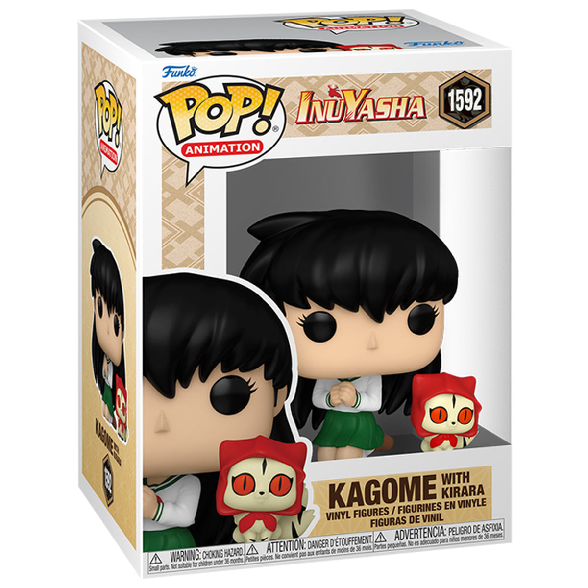 Pop! Animation: Inuyasha - Kagome with Kirara - Medaid International