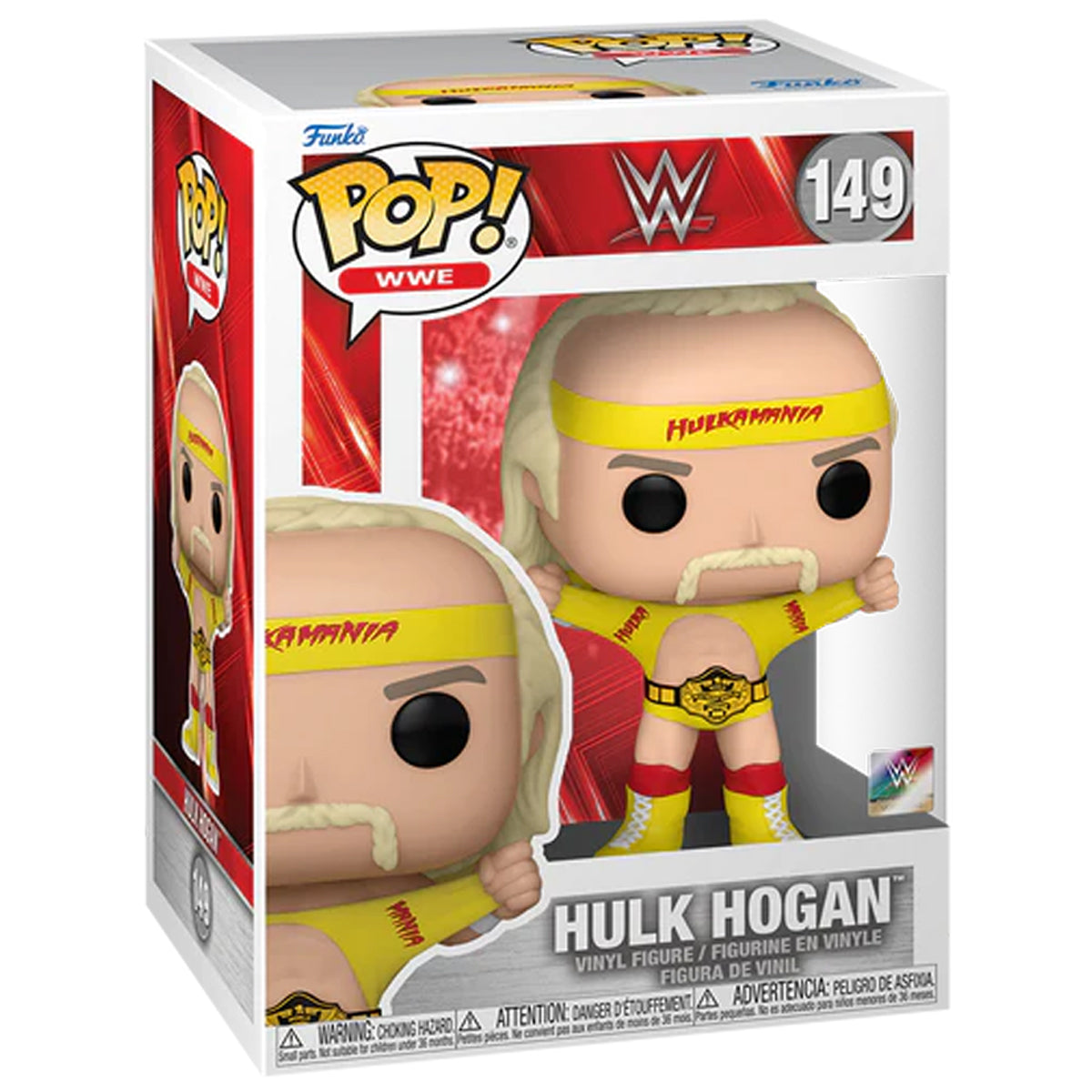 Pop! WWE: Hulkamania with Belt - Medaid International